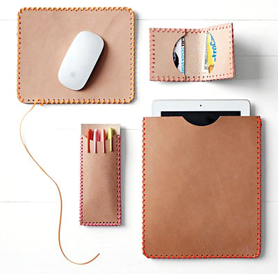 Handmade leather goods