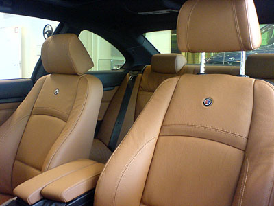 leather car seat and stroller