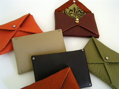 Leather craft ideas - wallets